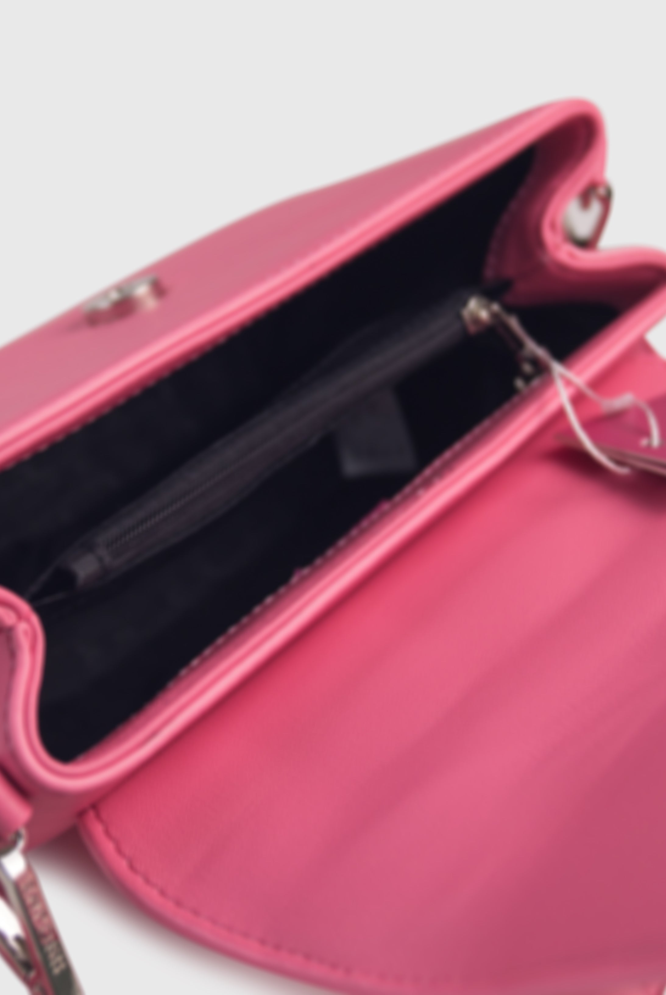 EVA MINI Rosa - Borsa in similpelle premium con patta trapuntata | ENPOSH