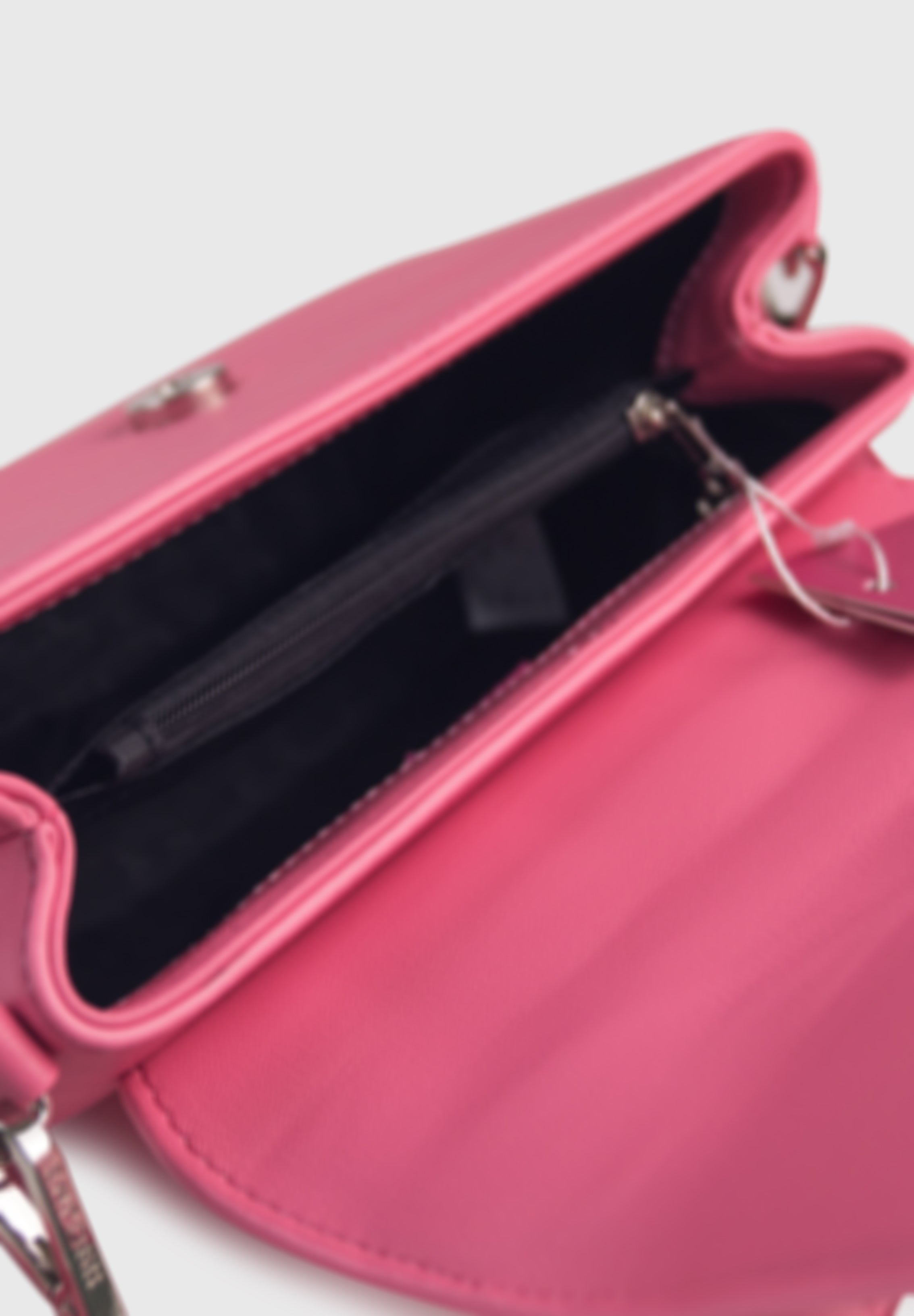 EVA MINI Rosa - Borsa in similpelle premium con patta trapuntata | ENPOSH