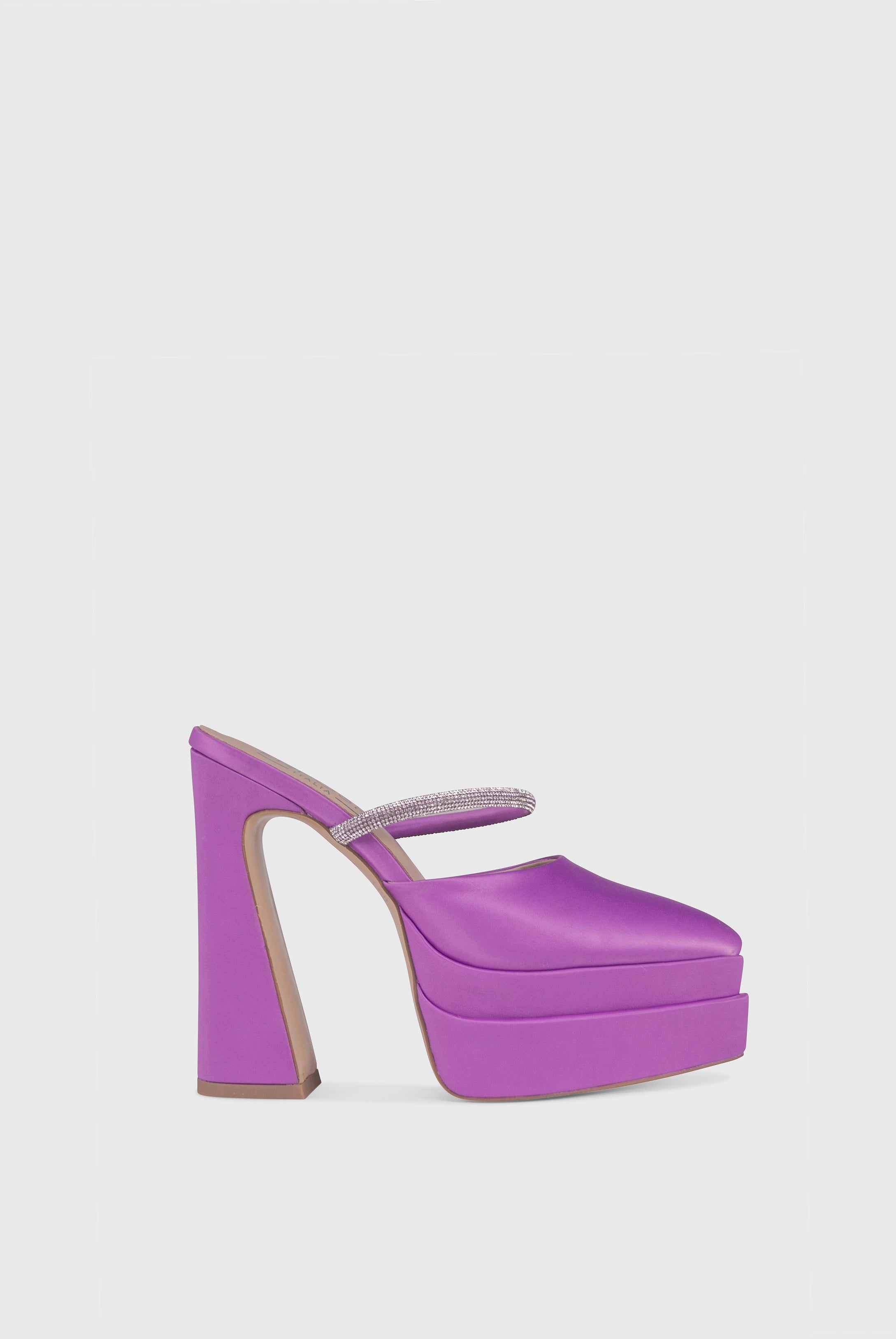 PANDORA Lilla - Mules tacchi alti con plateau | ENPOSH
