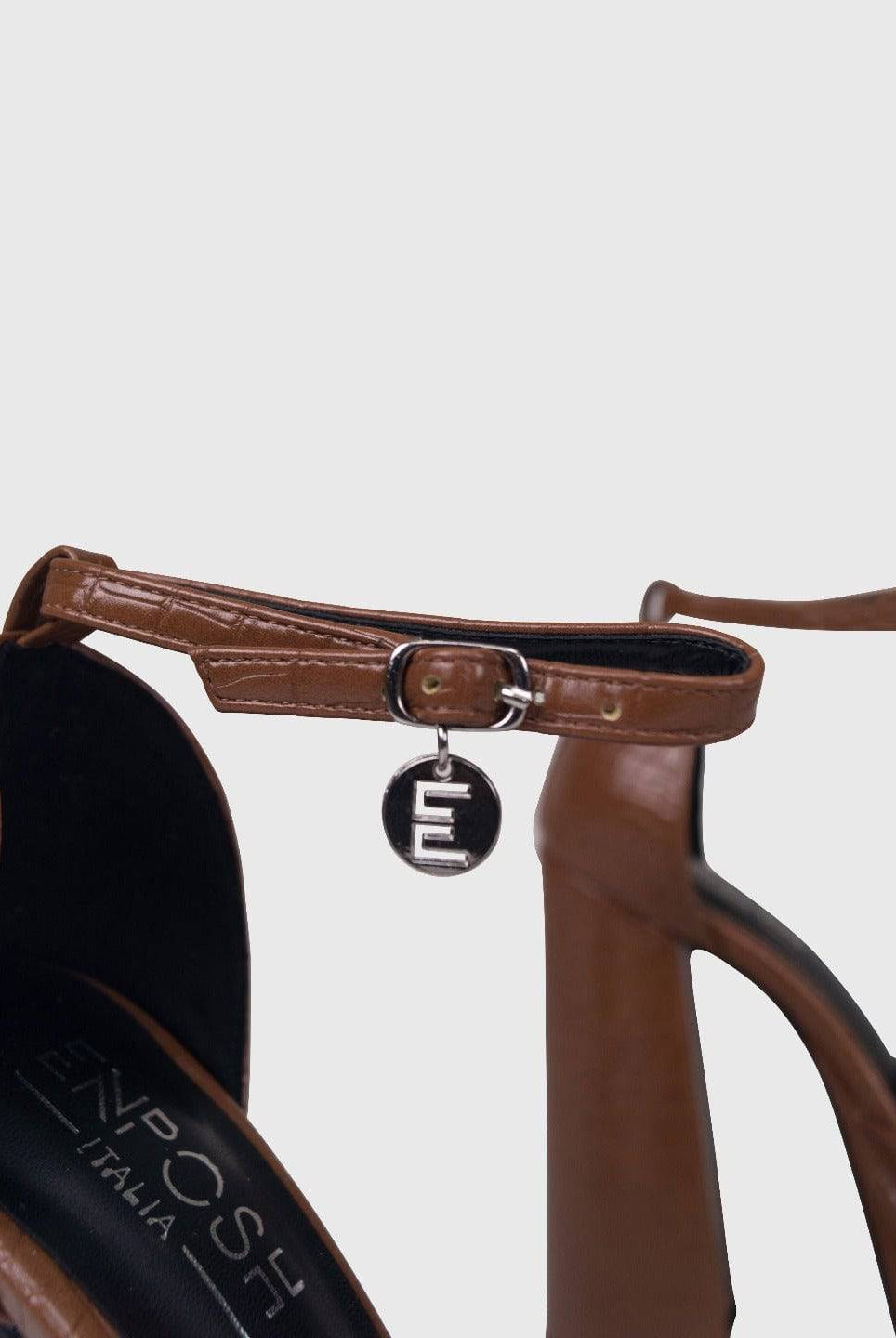 PAMY CHOCO CROC - Décolléte punta tonda plateau alto | ENPOSH