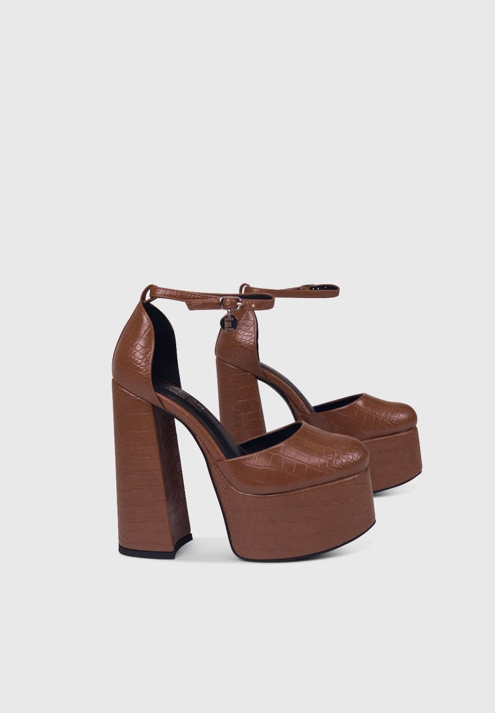 PAMY CHOCO CROC - Décolléte punta tonda plateau alto | ENPOSH